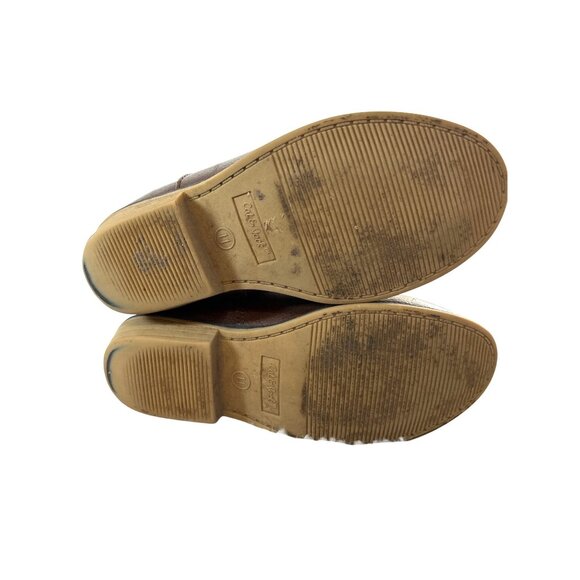 Cat & Jack Toddler Girls Boots Cowgirl Brown Zip Size 11 - Picture 7 of 10